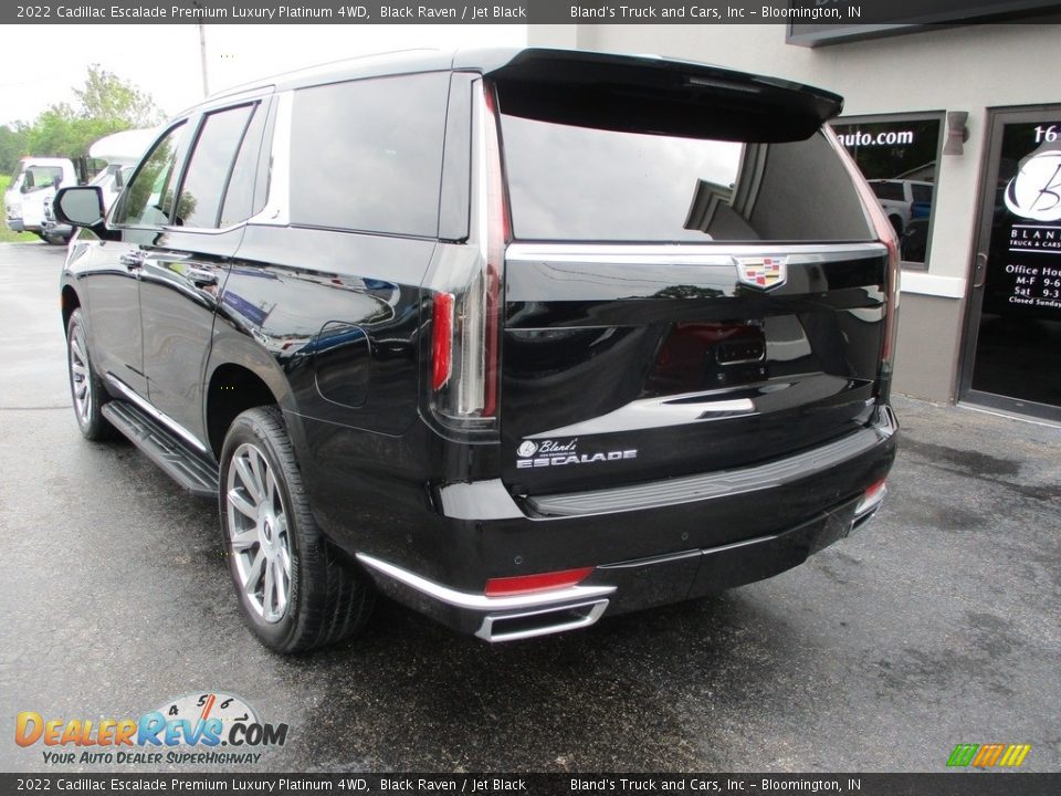 2022 Cadillac Escalade Premium Luxury Platinum 4WD Black Raven / Jet Black Photo #3