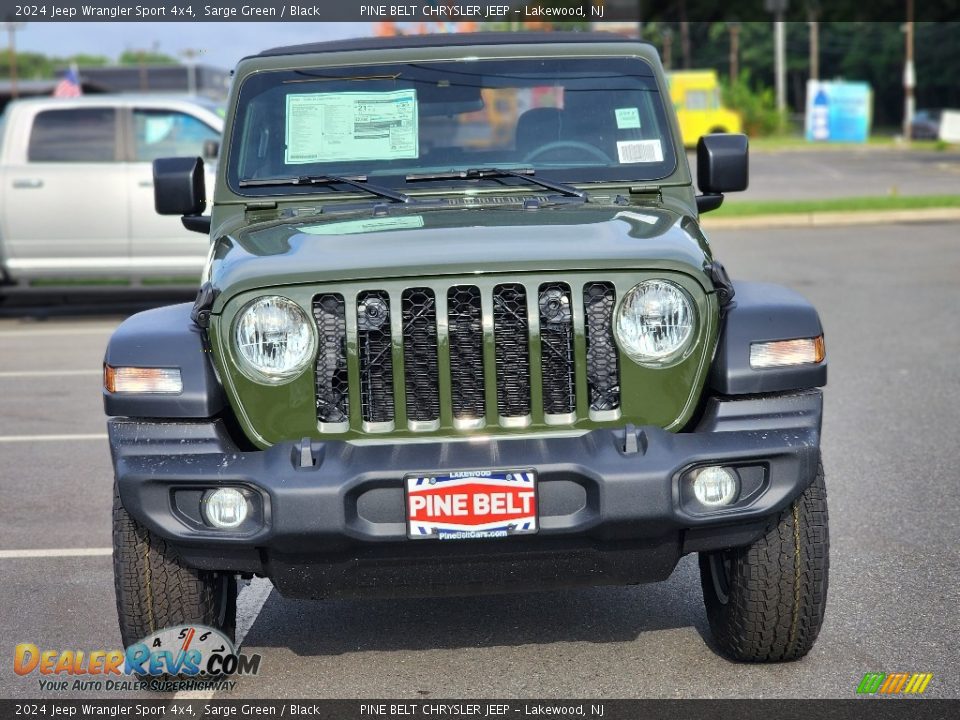 2024 Jeep Wrangler Sport 4x4 Sarge Green / Black Photo #2