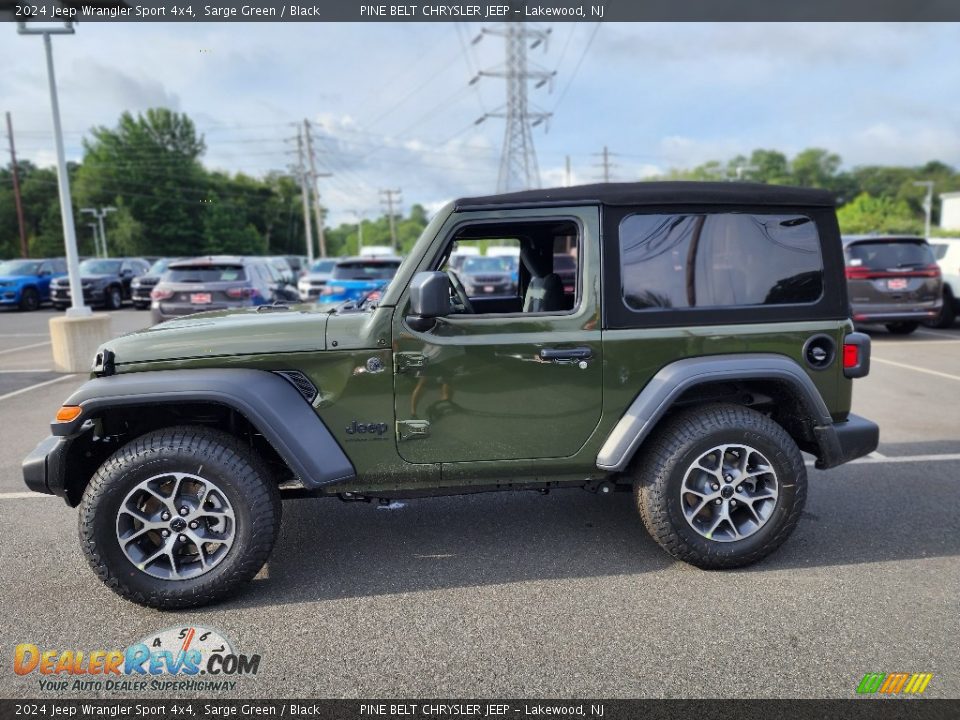 Sarge Green 2024 Jeep Wrangler Sport 4x4 Photo #3