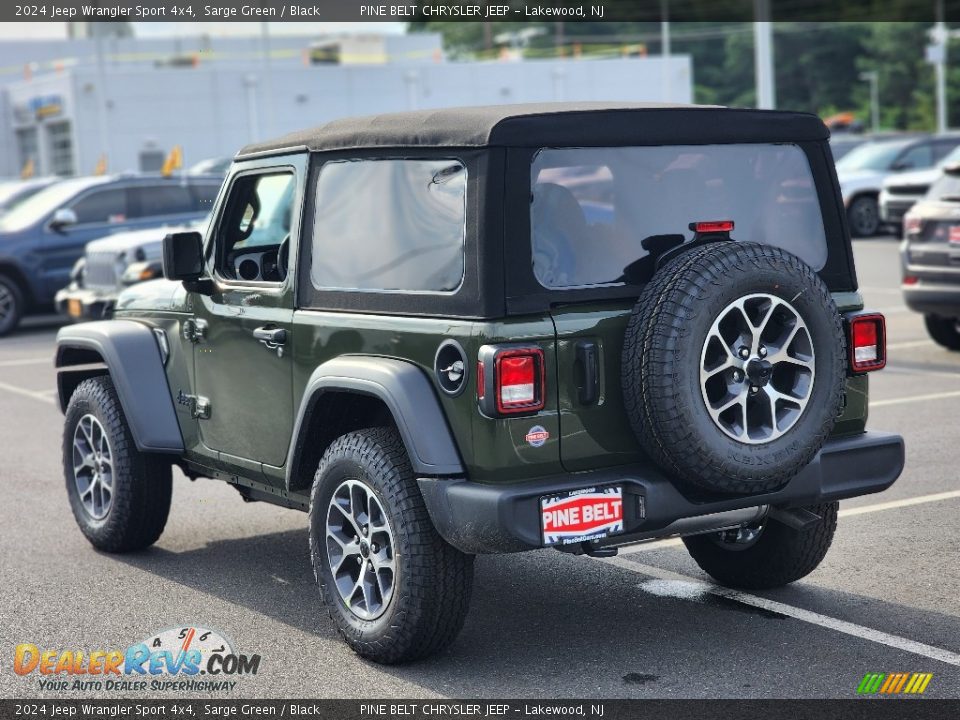 2024 Jeep Wrangler Sport 4x4 Sarge Green / Black Photo #4