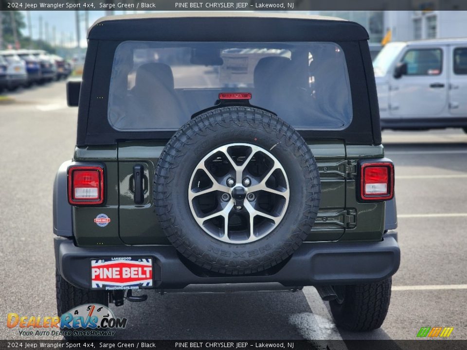 2024 Jeep Wrangler Sport 4x4 Sarge Green / Black Photo #6