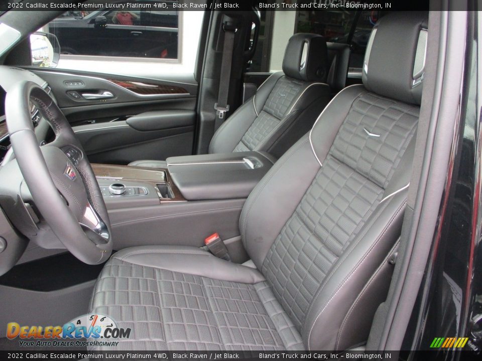2022 Cadillac Escalade Premium Luxury Platinum 4WD Black Raven / Jet Black Photo #7