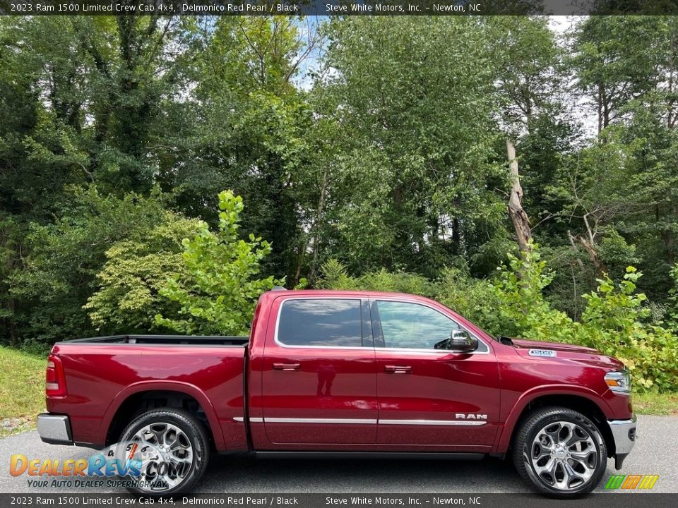 Delmonico Red Pearl 2023 Ram 1500 Limited Crew Cab 4x4 Photo #5