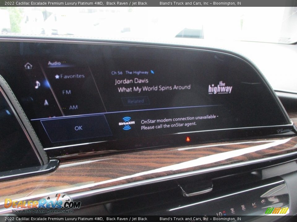 2022 Cadillac Escalade Premium Luxury Platinum 4WD Black Raven / Jet Black Photo #18
