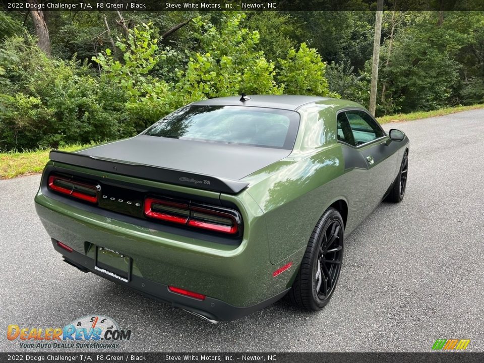 2022 Dodge Challenger T/A F8 Green / Black Photo #7