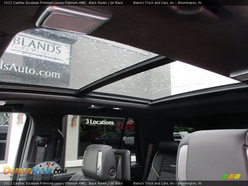 2022 Cadillac Escalade Premium Luxury Platinum 4WD Black Raven / Jet Black Photo #26