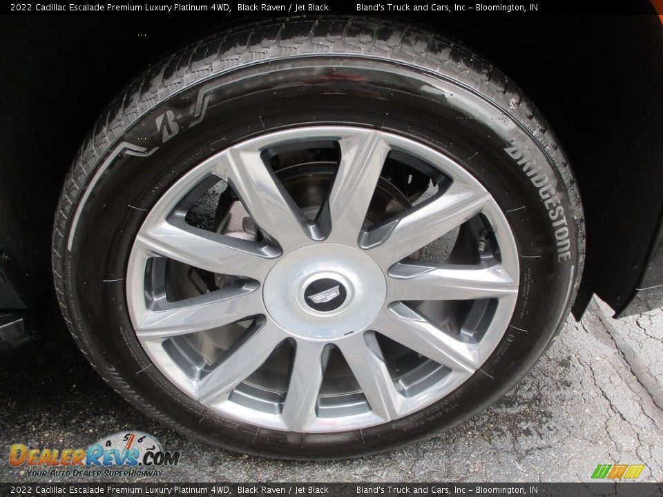 2022 Cadillac Escalade Premium Luxury Platinum 4WD Black Raven / Jet Black Photo #28