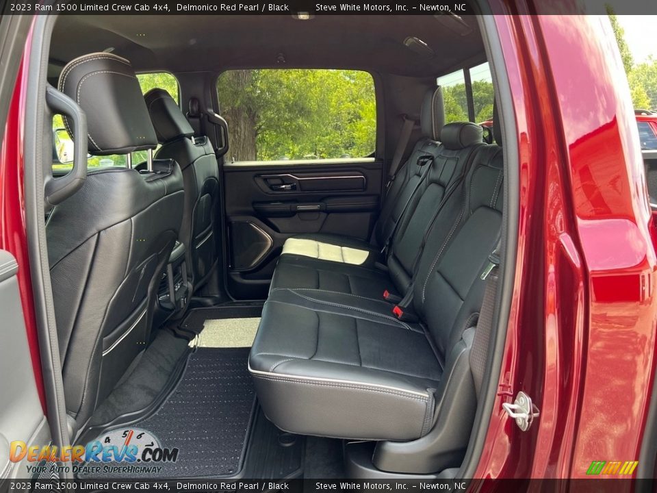 Rear Seat of 2023 Ram 1500 Limited Crew Cab 4x4 Photo #16