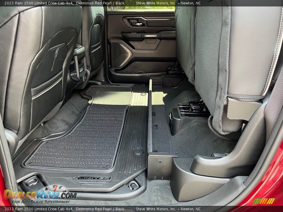 Rear Seat of 2023 Ram 1500 Limited Crew Cab 4x4 Photo #17