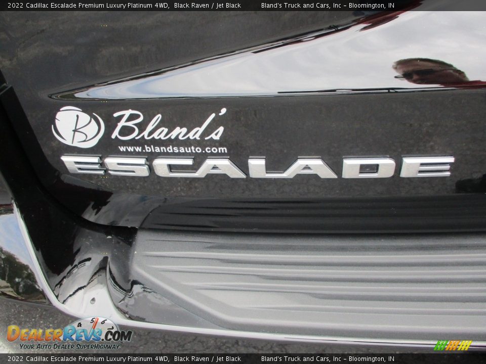 2022 Cadillac Escalade Premium Luxury Platinum 4WD Black Raven / Jet Black Photo #32