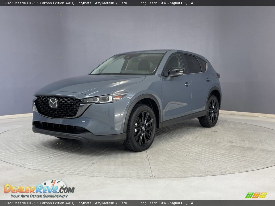 2022 Mazda CX-5 S Carbon Edition AWD Polymetal Gray Metallic / Black Photo #3