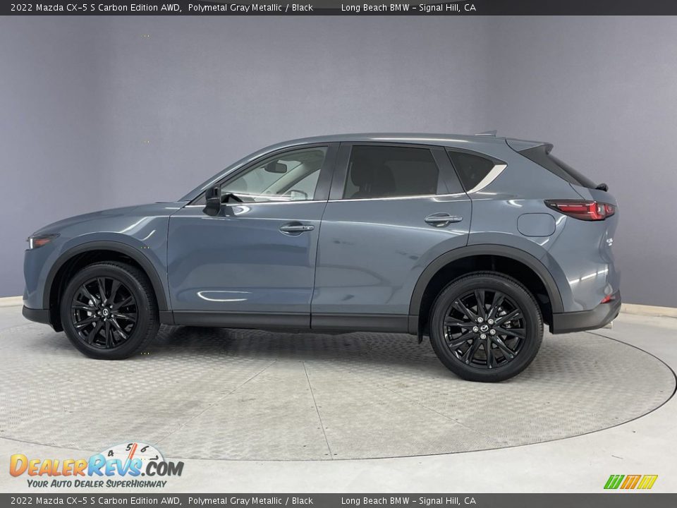 2022 Mazda CX-5 S Carbon Edition AWD Polymetal Gray Metallic / Black Photo #4