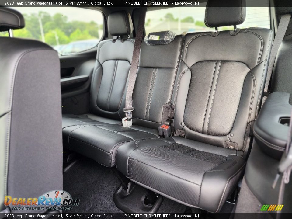 Rear Seat of 2023 Jeep Grand Wagoneer 4x4 Photo #13