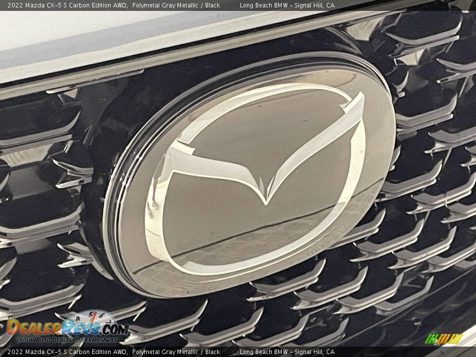 2022 Mazda CX-5 S Carbon Edition AWD Polymetal Gray Metallic / Black Photo #7