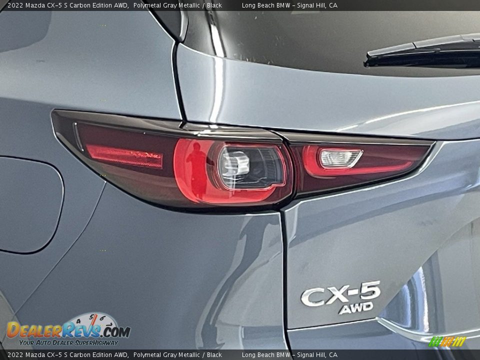 2022 Mazda CX-5 S Carbon Edition AWD Polymetal Gray Metallic / Black Photo #8