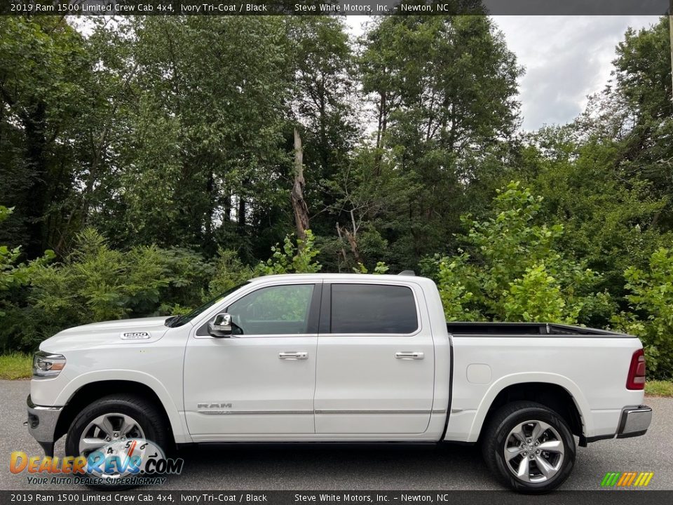 Ivory Tri–Coat 2019 Ram 1500 Limited Crew Cab 4x4 Photo #1