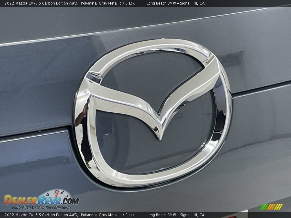 2022 Mazda CX-5 S Carbon Edition AWD Polymetal Gray Metallic / Black Photo #9