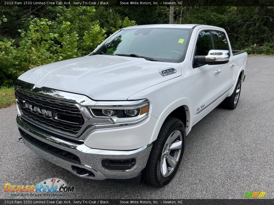 2019 Ram 1500 Limited Crew Cab 4x4 Ivory Tri–Coat / Black Photo #2