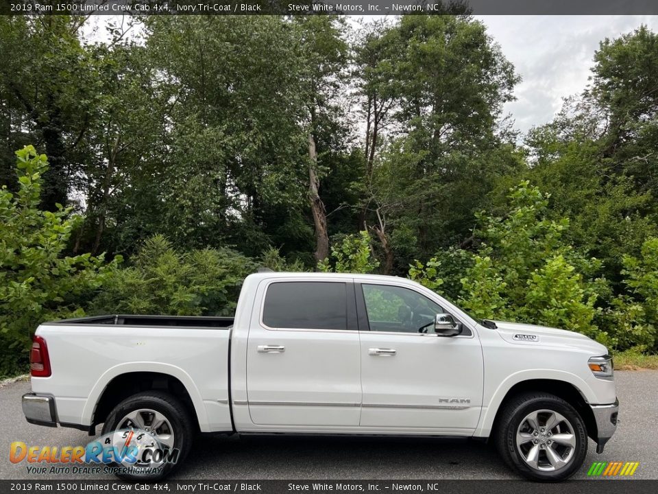 Ivory Tri–Coat 2019 Ram 1500 Limited Crew Cab 4x4 Photo #5