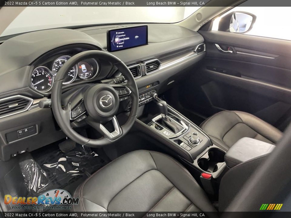 Black Interior - 2022 Mazda CX-5 S Carbon Edition AWD Photo #15