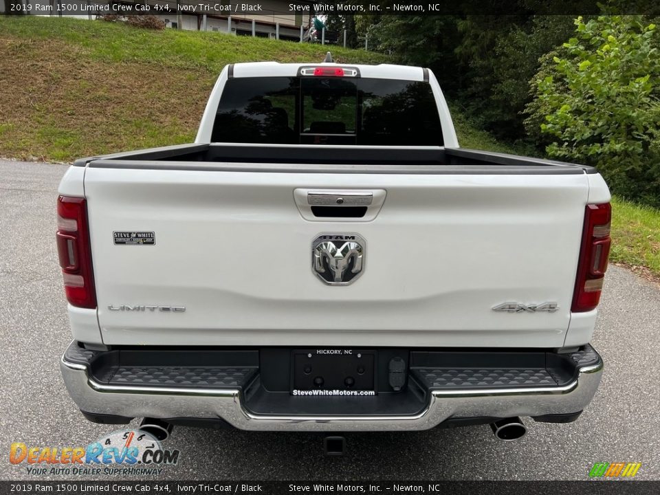 2019 Ram 1500 Limited Crew Cab 4x4 Ivory Tri–Coat / Black Photo #7