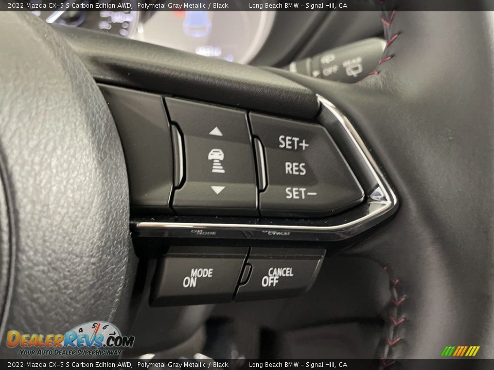 2022 Mazda CX-5 S Carbon Edition AWD Steering Wheel Photo #19