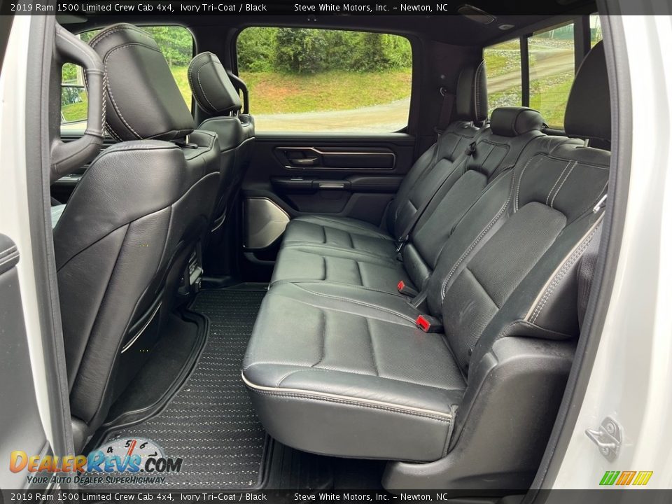 Rear Seat of 2019 Ram 1500 Limited Crew Cab 4x4 Photo #15
