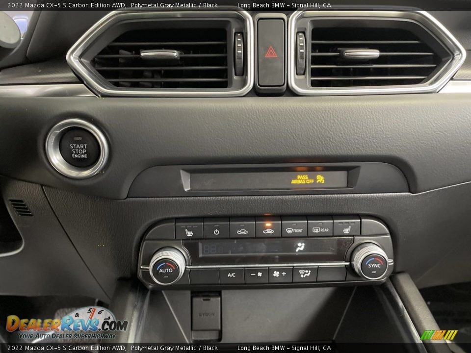 Controls of 2022 Mazda CX-5 S Carbon Edition AWD Photo #25