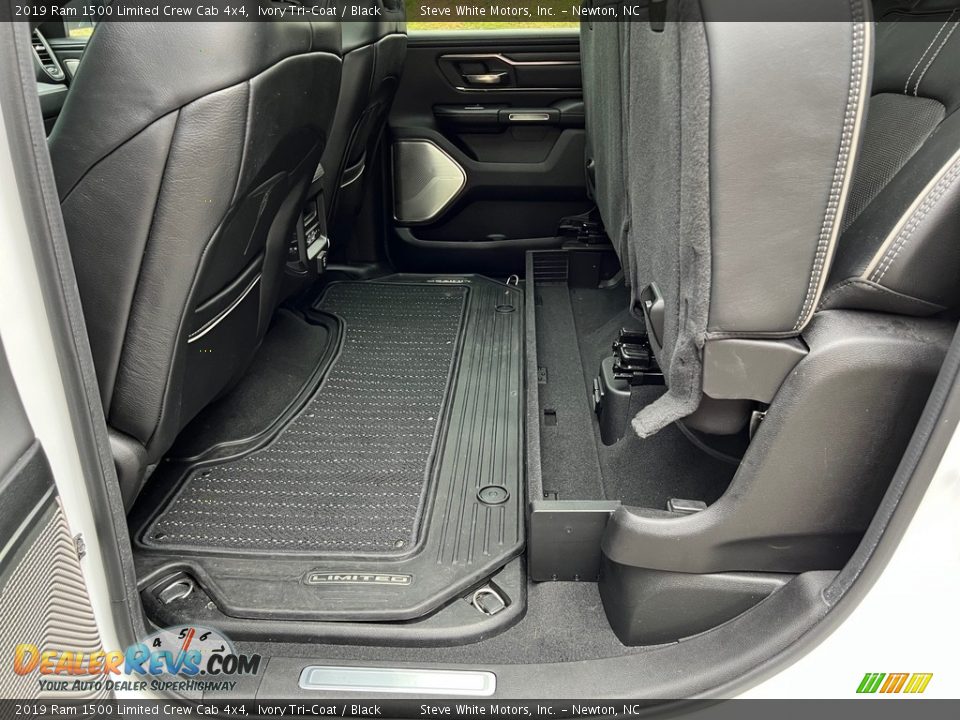Rear Seat of 2019 Ram 1500 Limited Crew Cab 4x4 Photo #16
