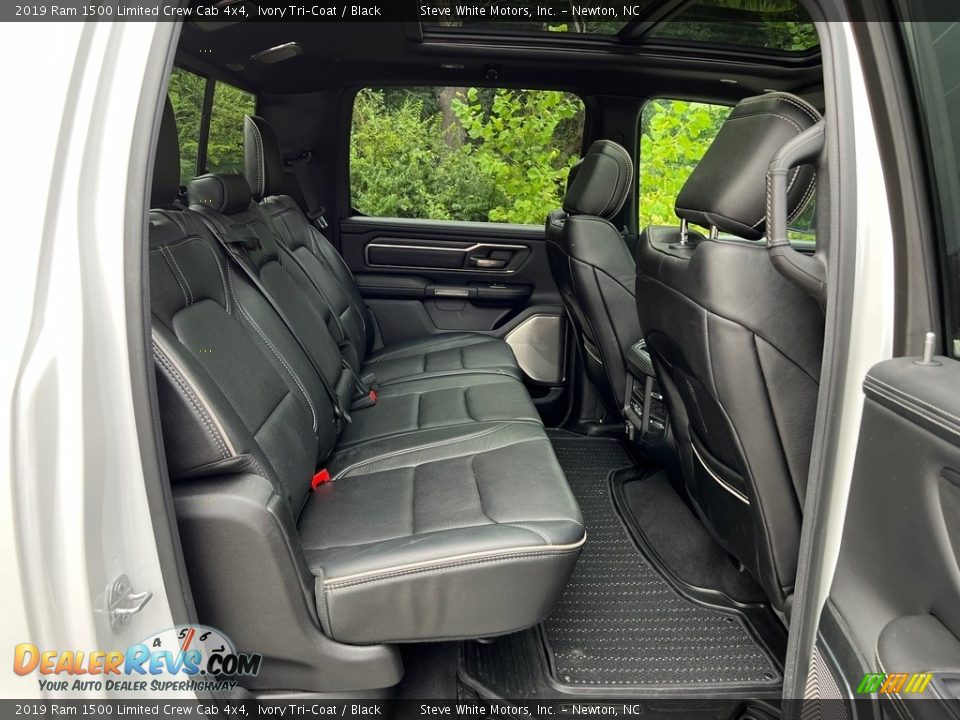Rear Seat of 2019 Ram 1500 Limited Crew Cab 4x4 Photo #18