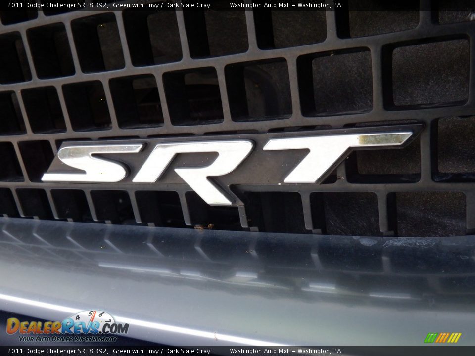 2011 Dodge Challenger SRT8 392 Green with Envy / Dark Slate Gray Photo #15