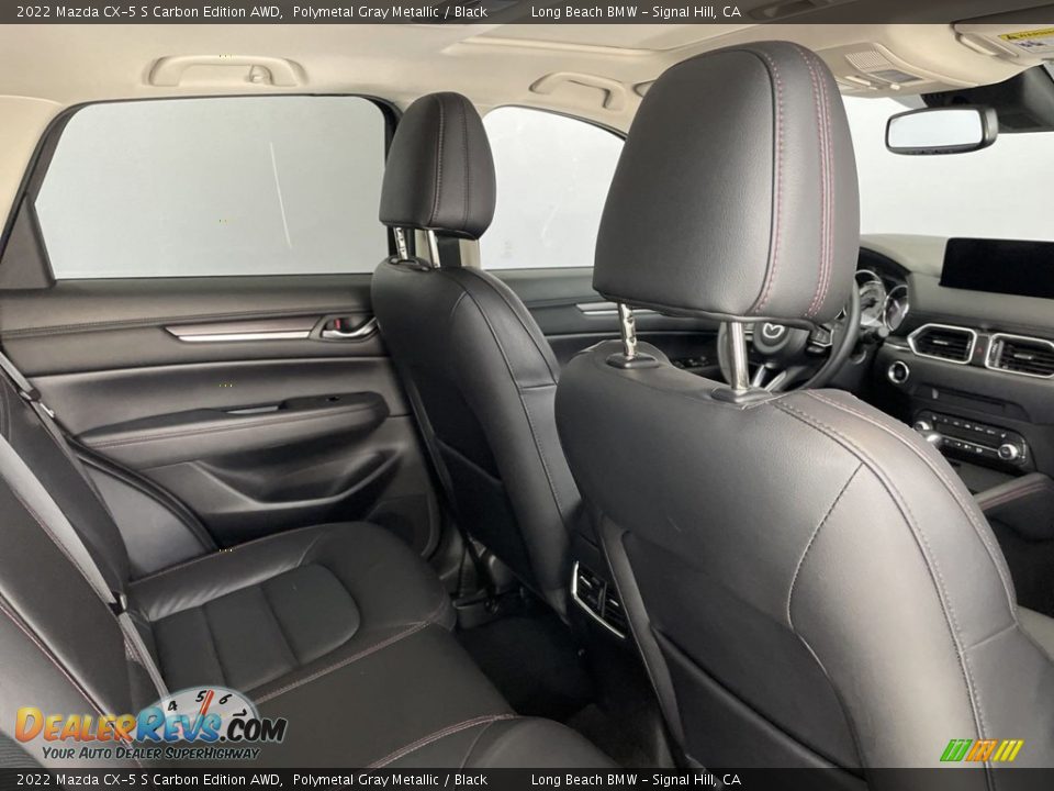 Rear Seat of 2022 Mazda CX-5 S Carbon Edition AWD Photo #35