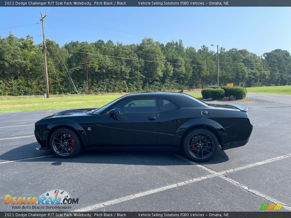 2021 Dodge Challenger R/T Scat Pack Widebody Pitch Black / Black Photo #1