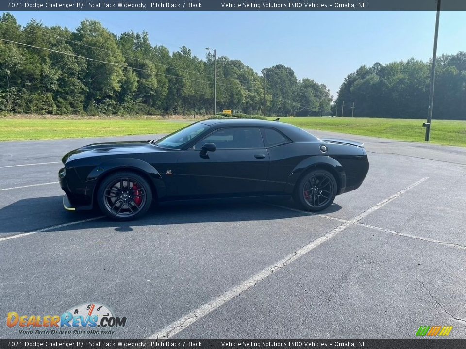 2021 Dodge Challenger R/T Scat Pack Widebody Pitch Black / Black Photo #2