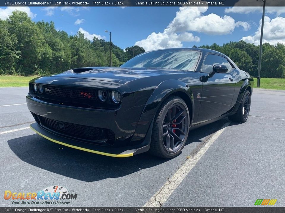 Pitch Black 2021 Dodge Challenger R/T Scat Pack Widebody Photo #8