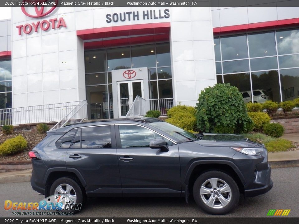 2020 Toyota RAV4 XLE AWD Magnetic Gray Metallic / Black Photo #2