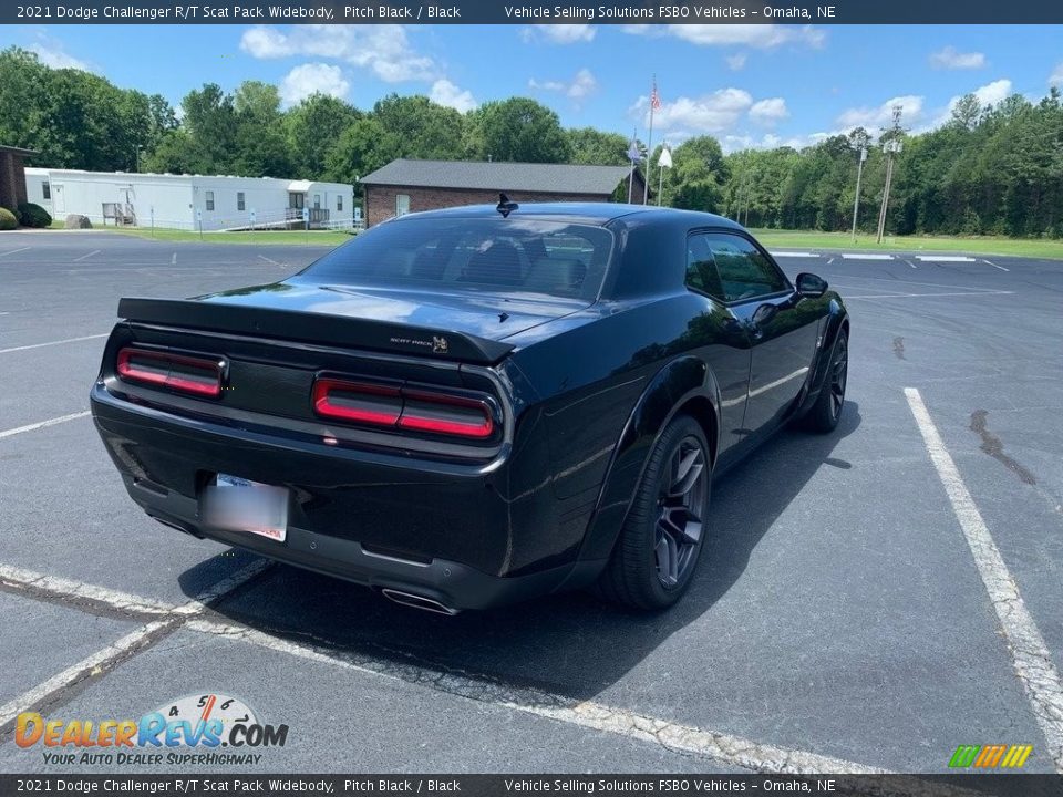 2021 Dodge Challenger R/T Scat Pack Widebody Pitch Black / Black Photo #12