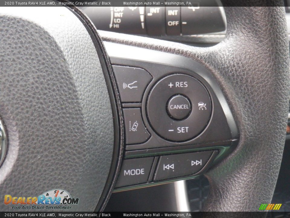 2020 Toyota RAV4 XLE AWD Steering Wheel Photo #9