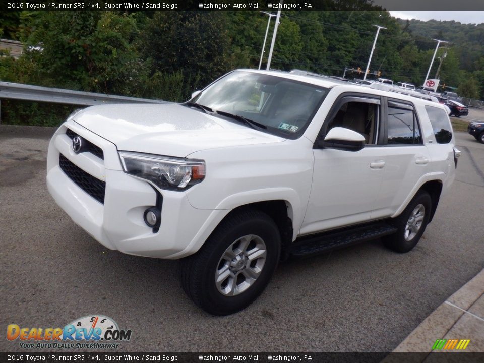 2016 Toyota 4Runner SR5 4x4 Super White / Sand Beige Photo #13