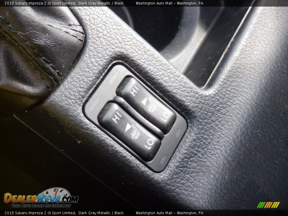 2016 Subaru Impreza 2.0i Sport Limited Dark Gray Metallic / Black Photo #7