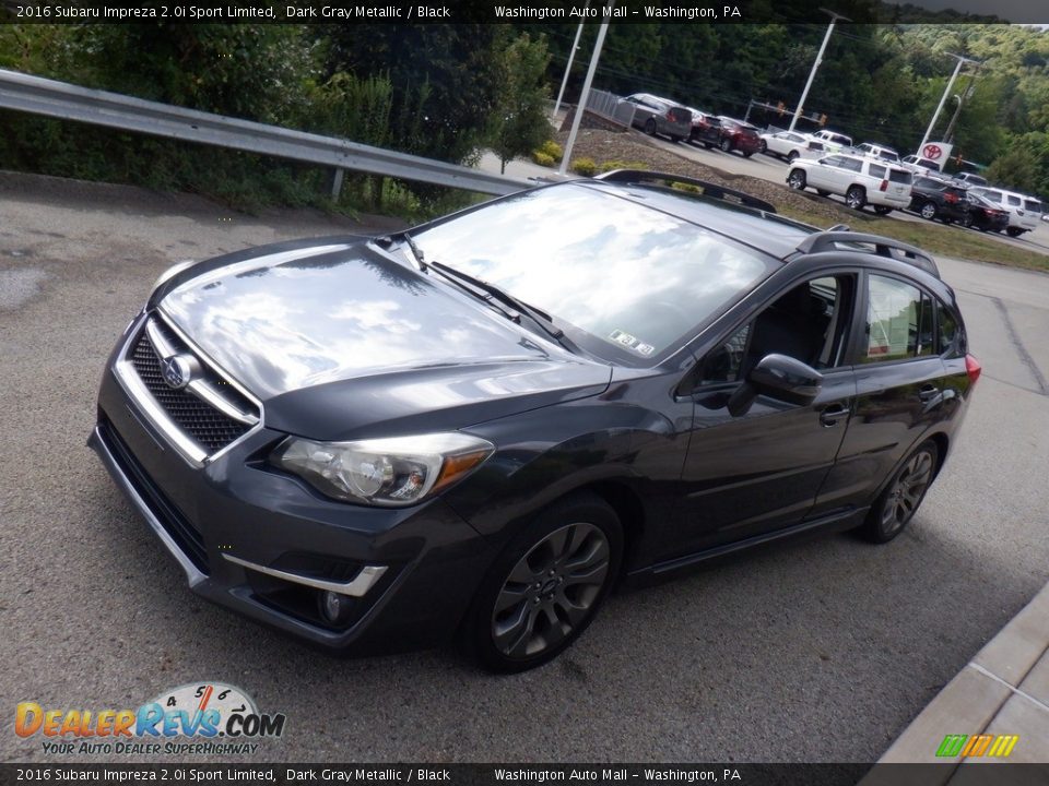2016 Subaru Impreza 2.0i Sport Limited Dark Gray Metallic / Black Photo #14