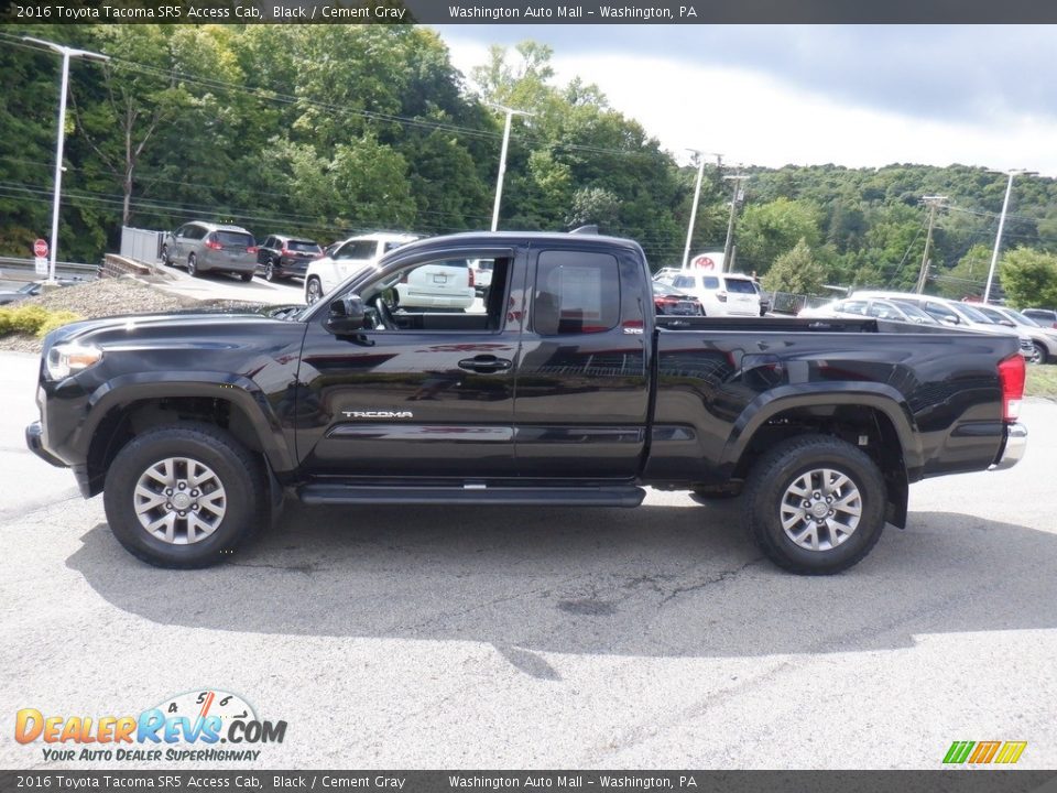 Black 2016 Toyota Tacoma SR5 Access Cab Photo #18