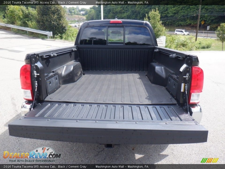 2016 Toyota Tacoma SR5 Access Cab Black / Cement Gray Photo #23