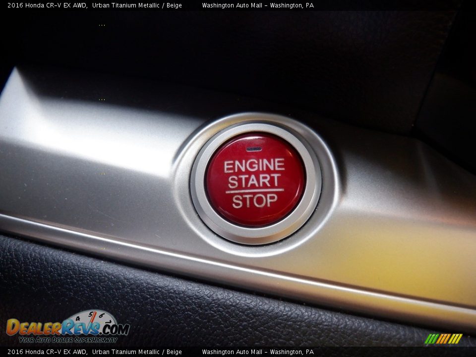 2016 Honda CR-V EX AWD Urban Titanium Metallic / Beige Photo #20