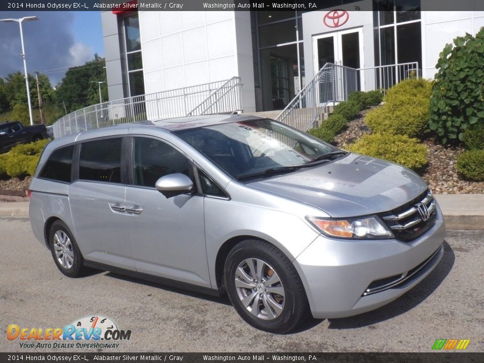 Front 3/4 View of 2014 Honda Odyssey EX-L Photo #1