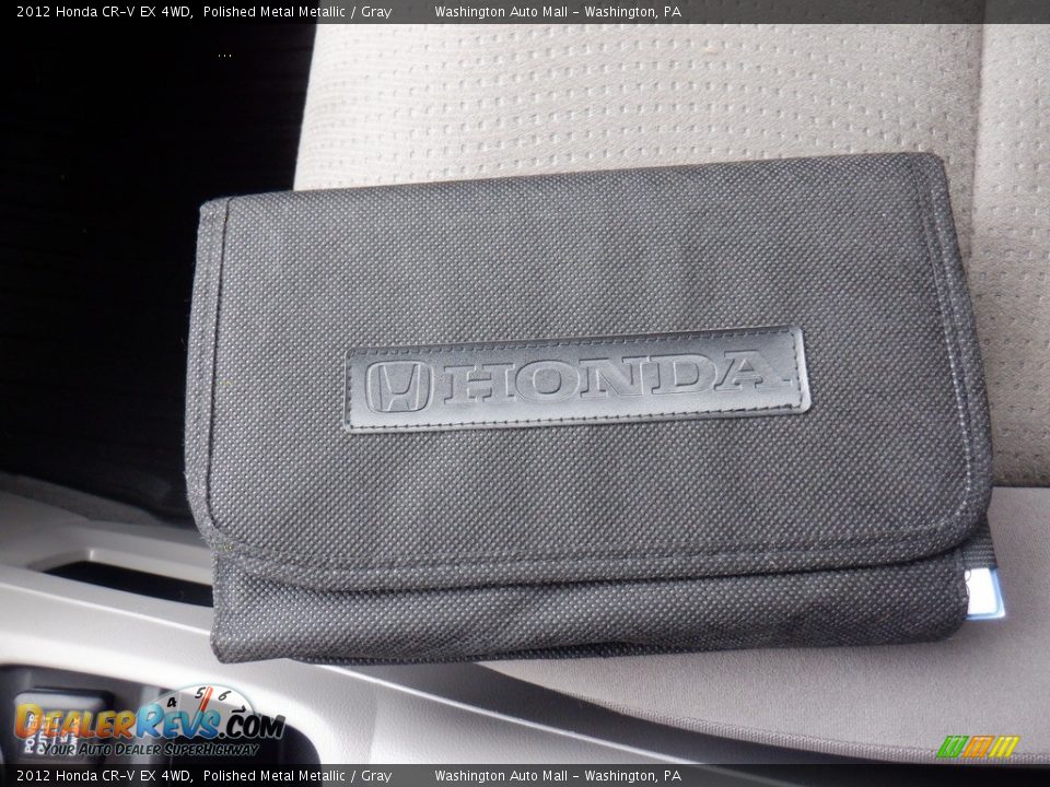 2012 Honda CR-V EX 4WD Polished Metal Metallic / Gray Photo #30
