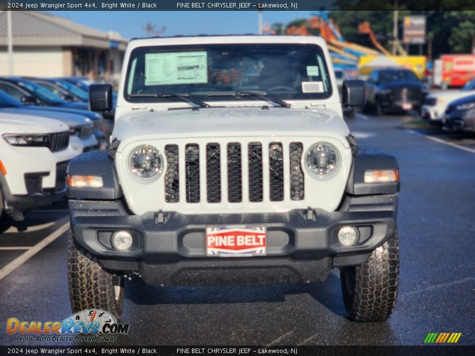 2024 Jeep Wrangler Sport 4x4 Bright White / Black Photo #2