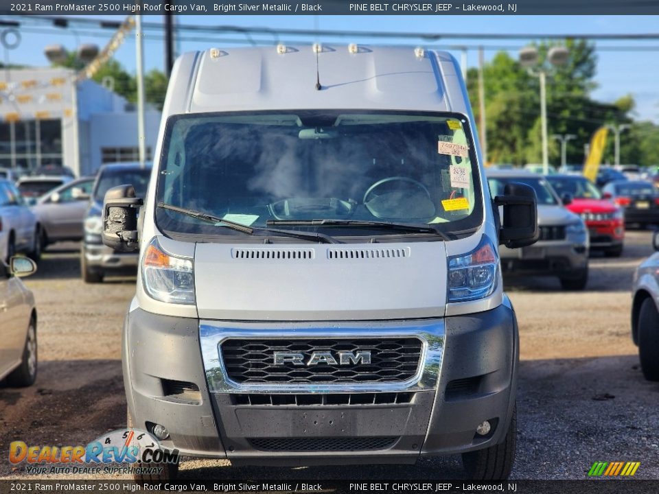 2021 Ram ProMaster 2500 High Roof Cargo Van Bright Silver Metallic / Black Photo #2