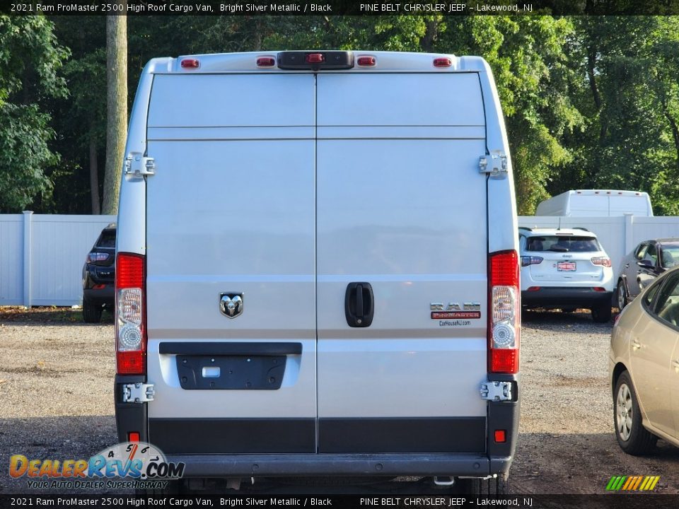 2021 Ram ProMaster 2500 High Roof Cargo Van Bright Silver Metallic / Black Photo #4