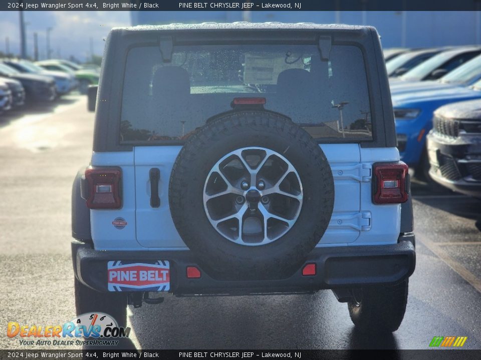 2024 Jeep Wrangler Sport 4x4 Bright White / Black Photo #6